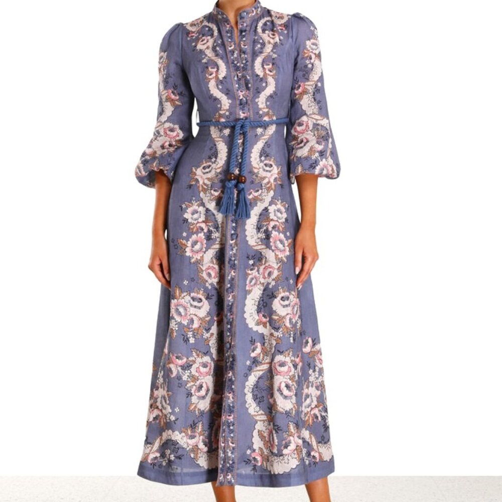 Zimmermann Vitali Long Billow Dress